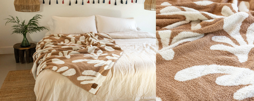 Plush Knit Throw Blankets