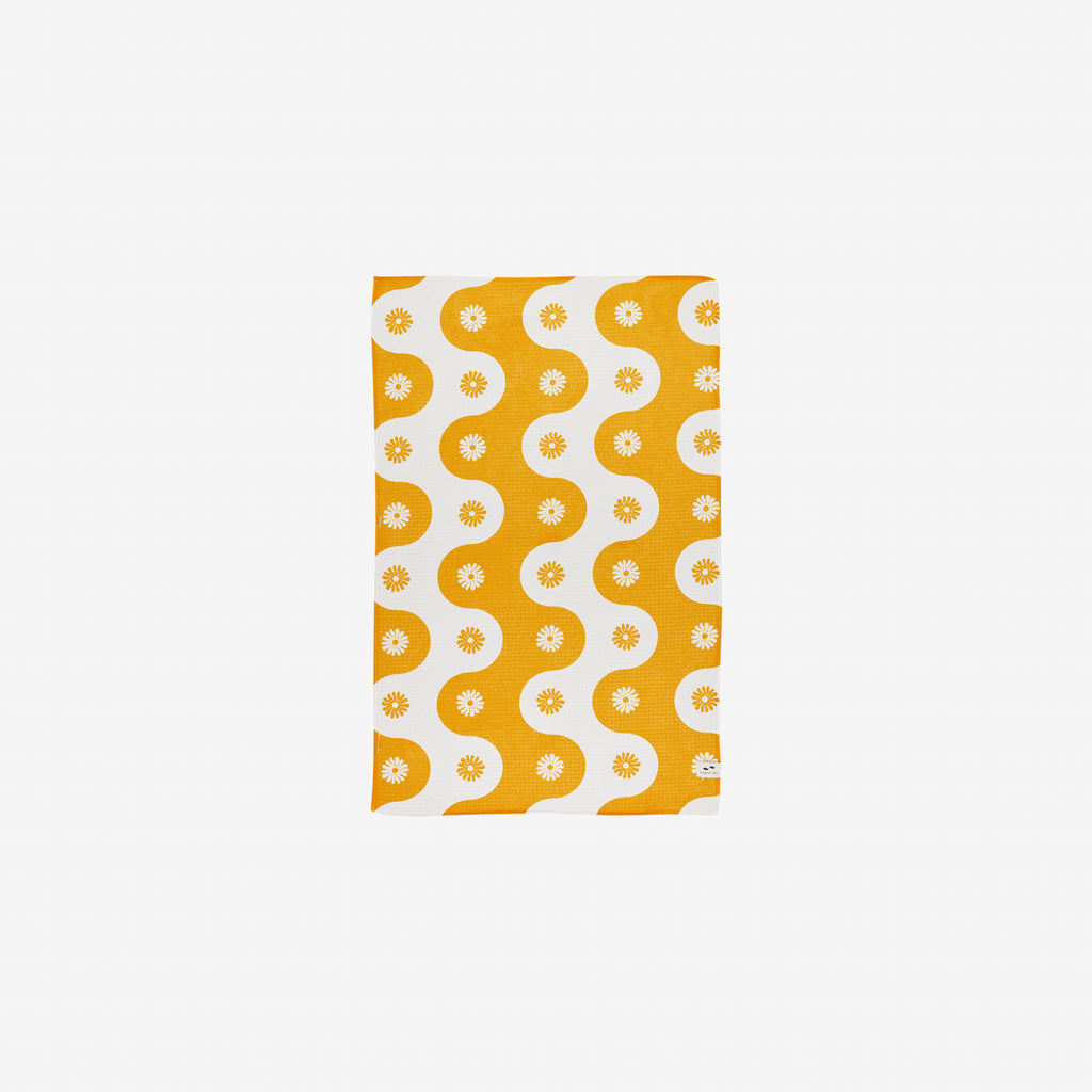 Botanical Waves Kitchen Towel